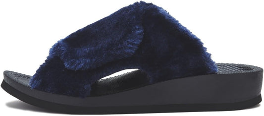 UTIPPA Fur Navy L