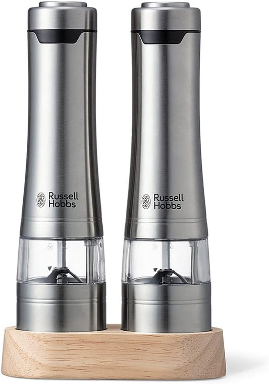 電動ミル ソルト&ペッパー ウッドスタンドセット