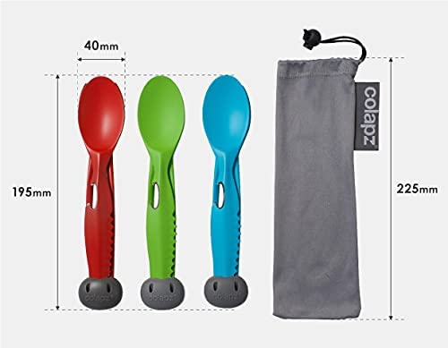 カトラリー セット Colapz 7-in-1 ブルー