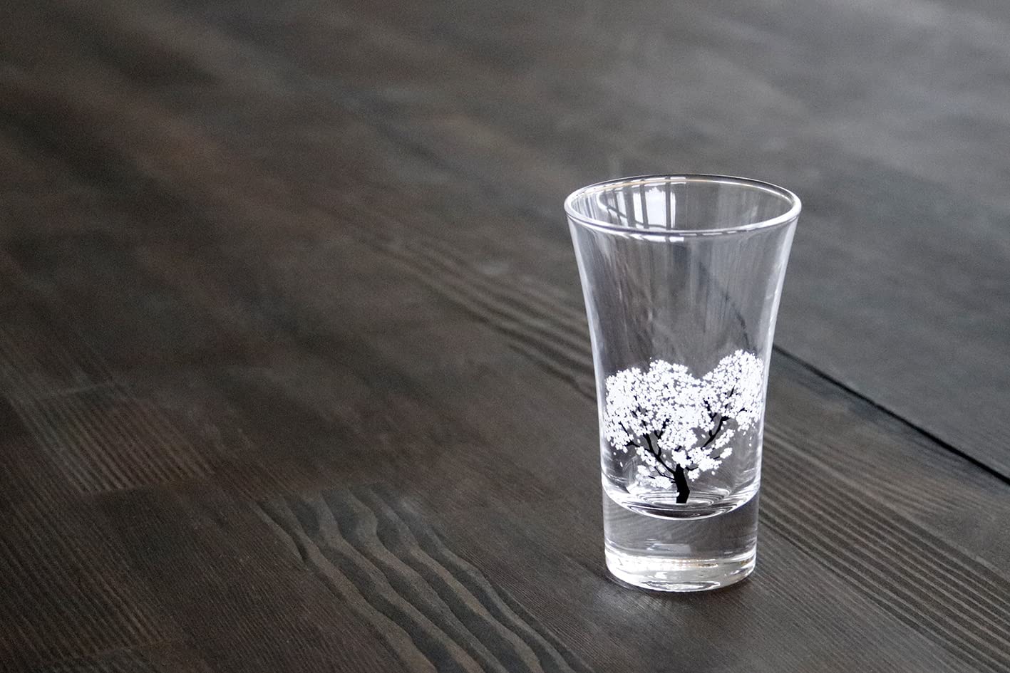 グラス 丸モ高木陶器 冷感桜 グラス天開ペアセット