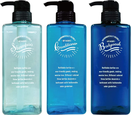 Pecolo ローションボトル 3pcsセット ソーダ