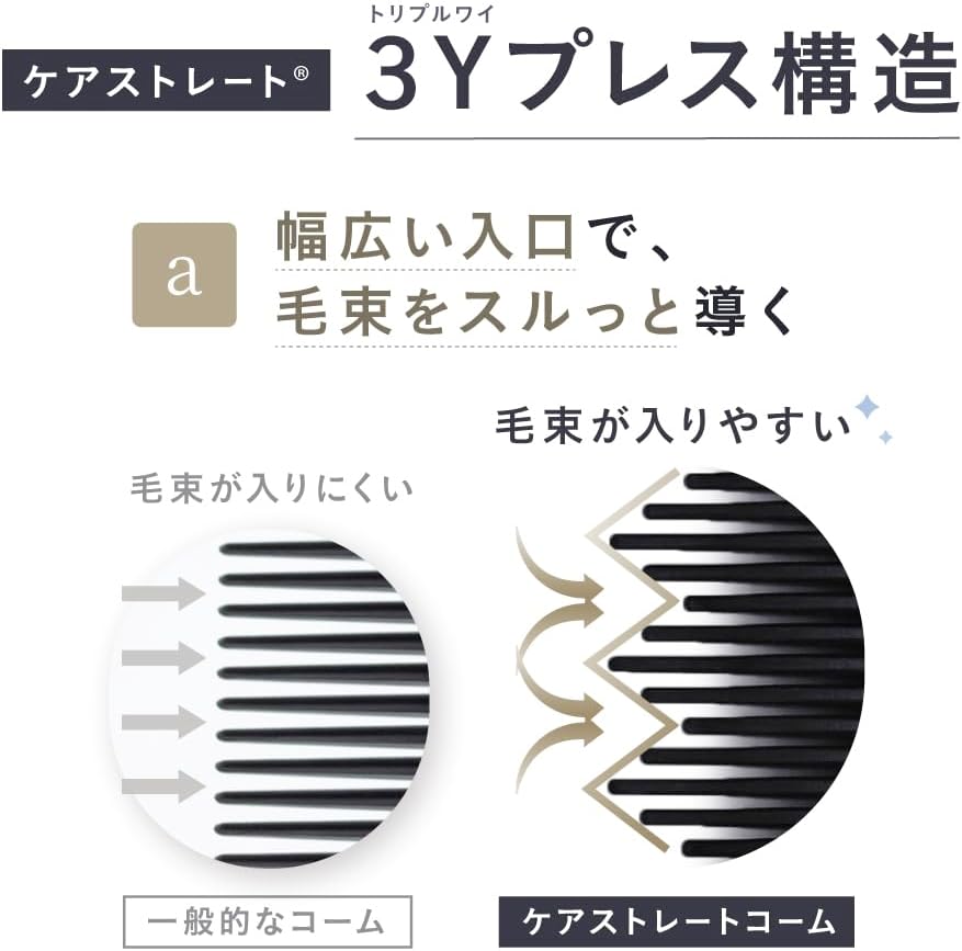 ケアストレートコーム