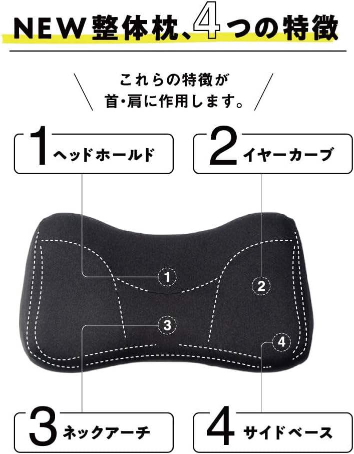 NEW整体枕 ブラック