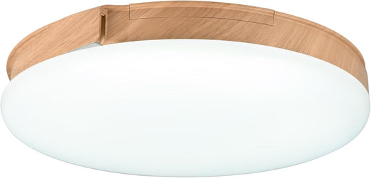 UZUKAZE 3 white FCE-570WH 除菌・脱臭機能付、羽の無いシーリングファンライト 簡単取付 明るさ5,500lm ～14畳 調光調色機能