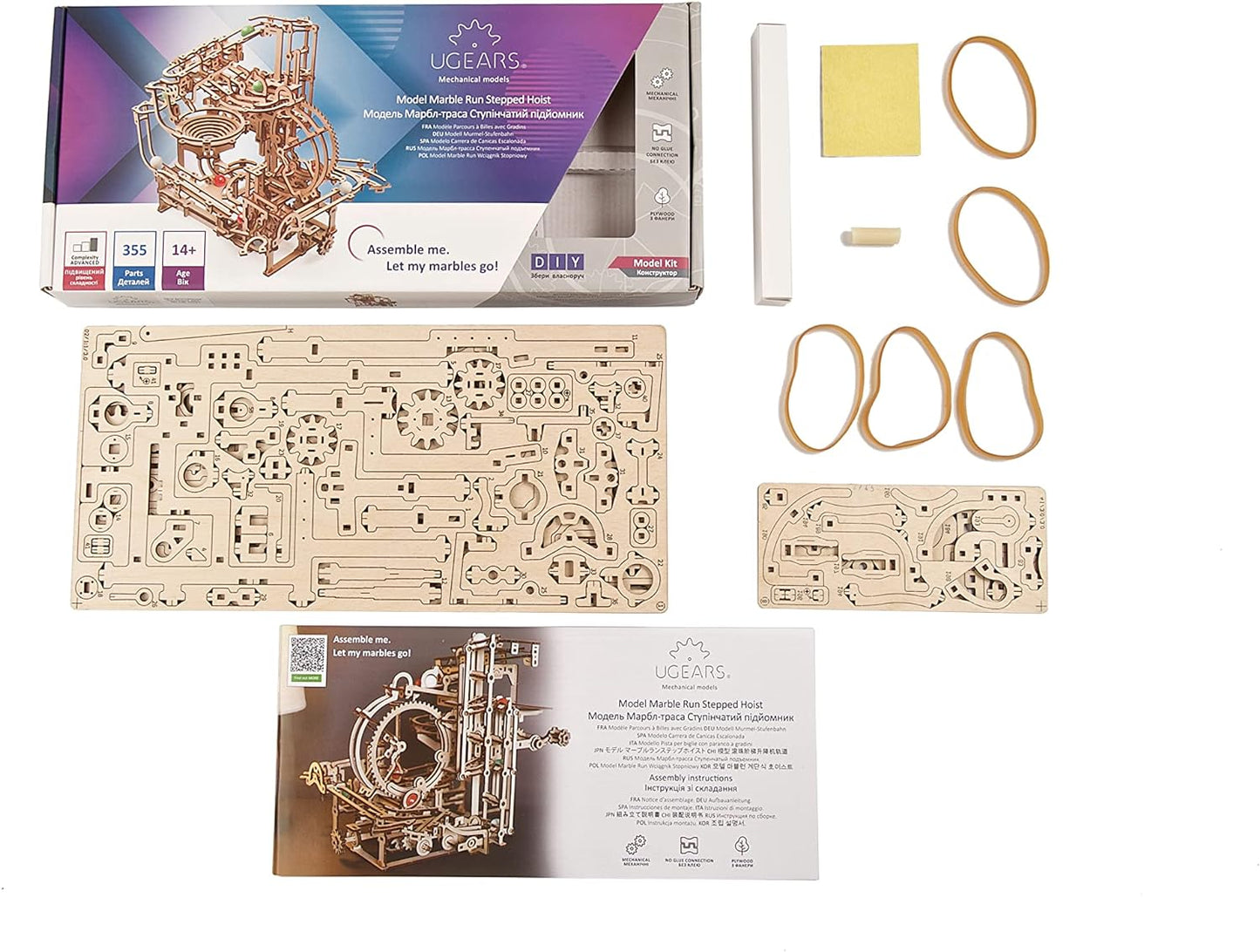 Ugears マーブルランステップホイスト