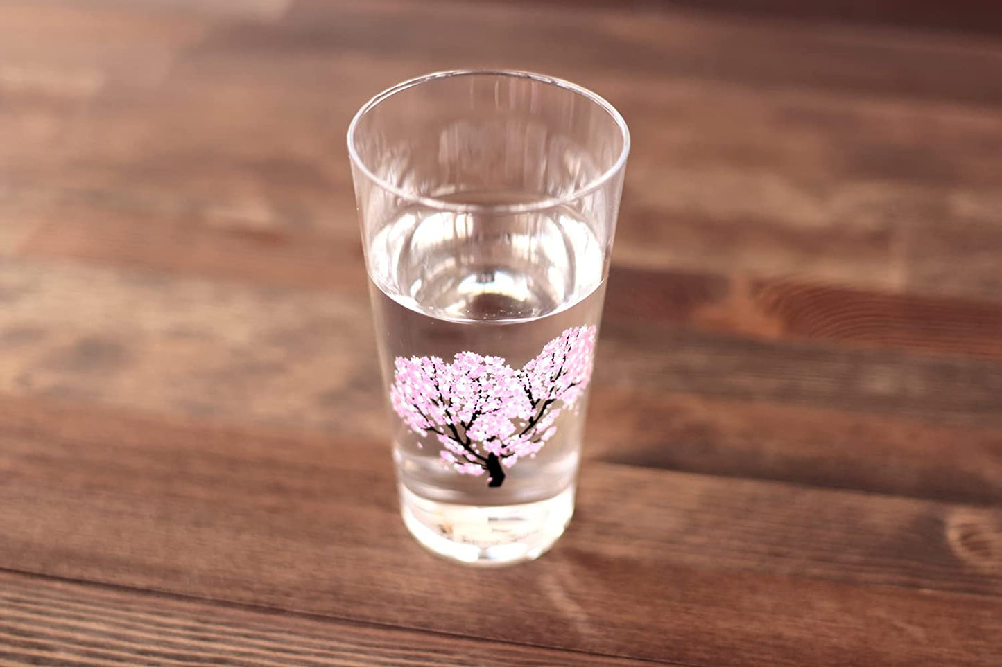 タンブラー グラス 丸モ高木陶器 冷感桜ペアセット