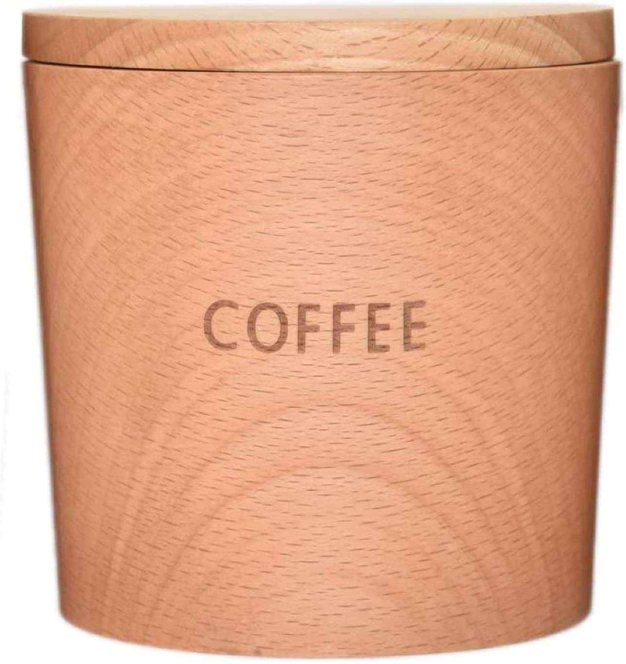 木のキャニスター 籐芸 TOUGEI コーヒー 250ml