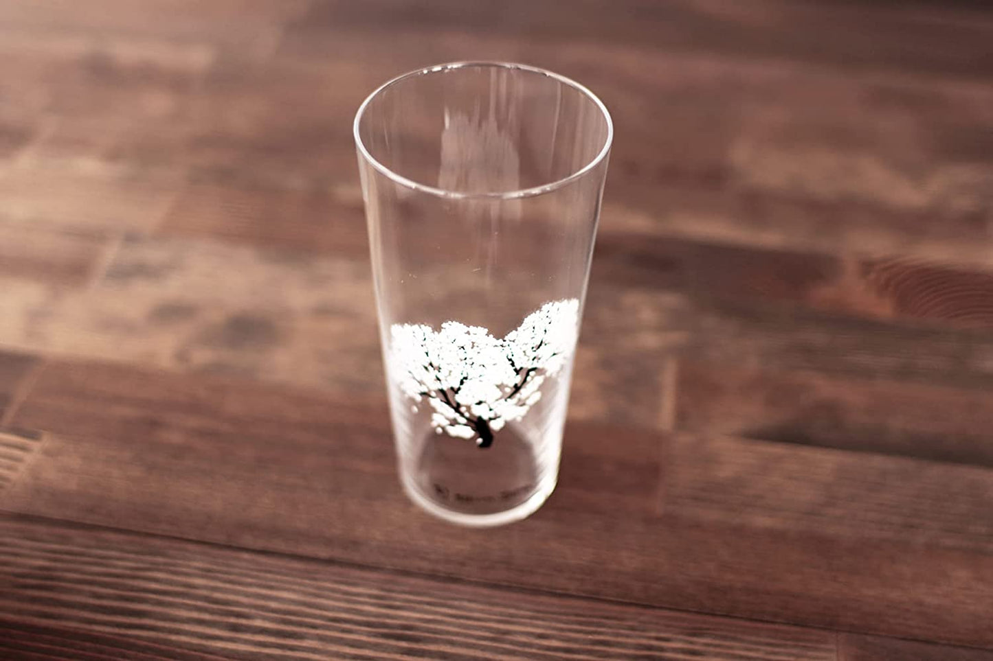 タンブラー グラス 丸モ高木陶器 冷感桜ペアセット