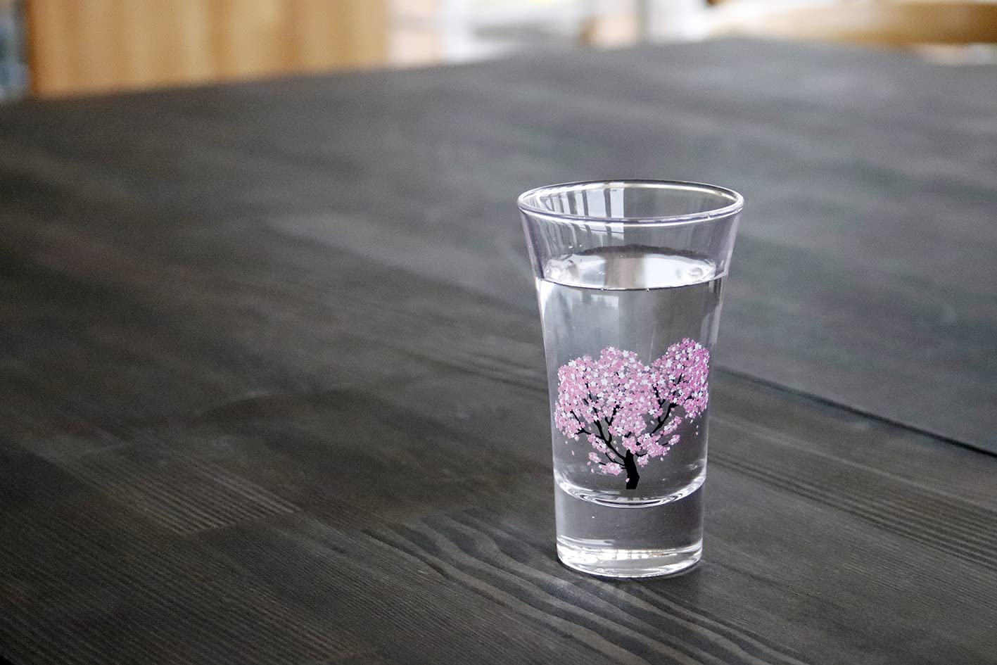 グラス 丸モ高木陶器 冷感桜 グラス天開ペアセット