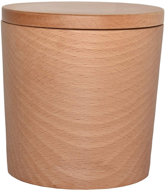 木のキャニスター 籐芸 TOUGEI 無地 250ml